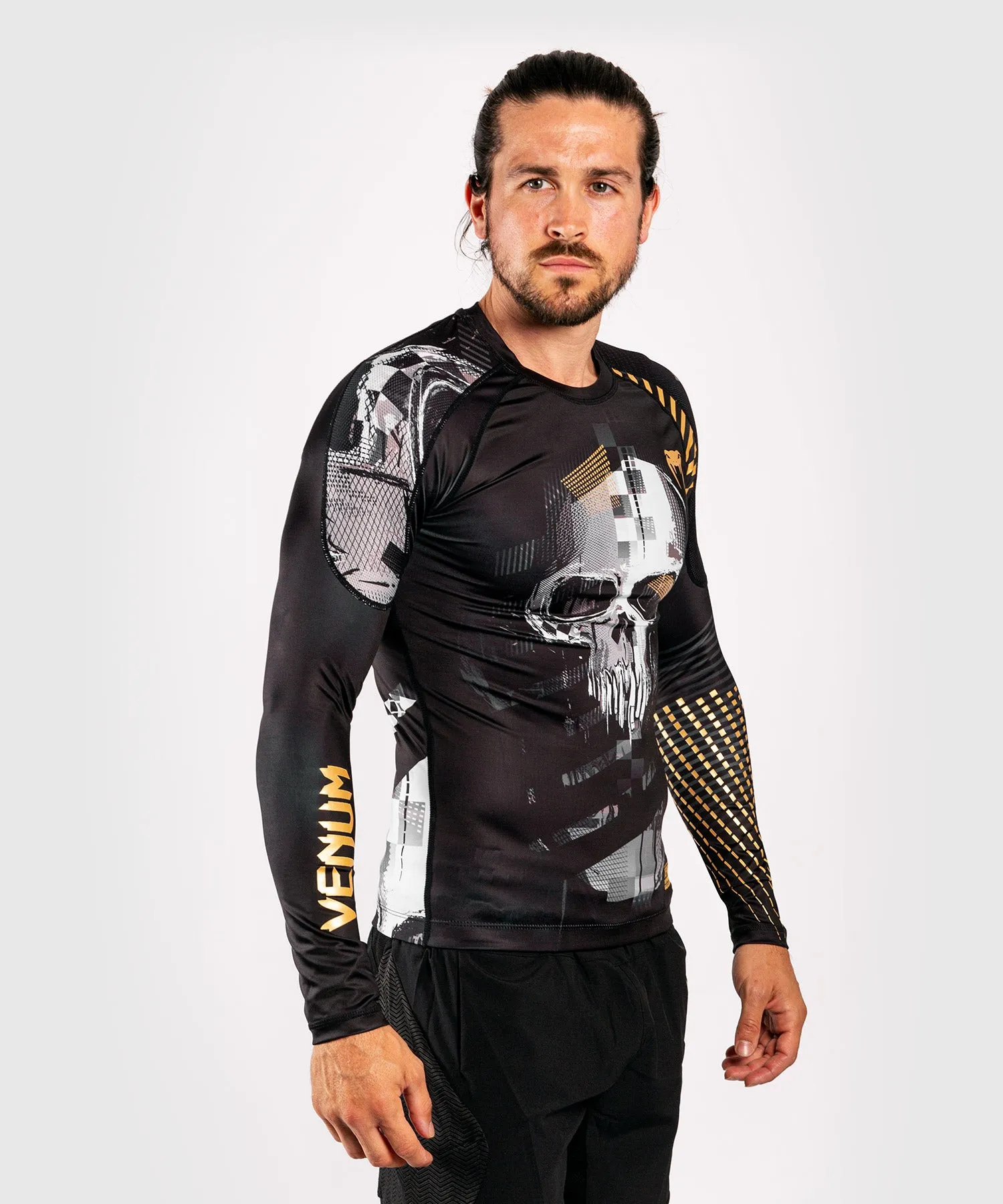 Venum Skull Rashguard - Long sleeves - Black