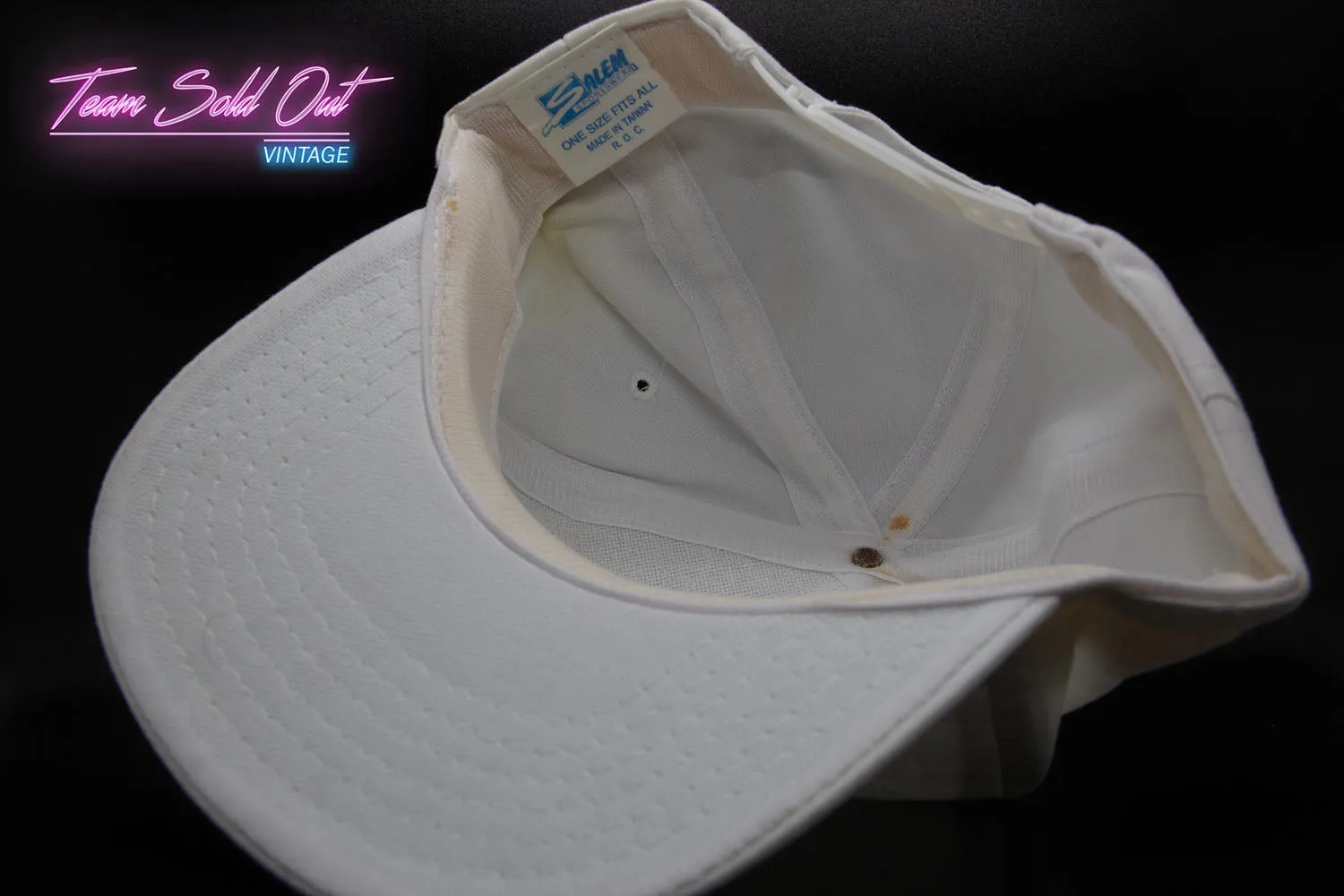 Vintage 1980s Salem Sportswear Los Angeles Lakers James Worthy Caricature Snapback Hat NBA