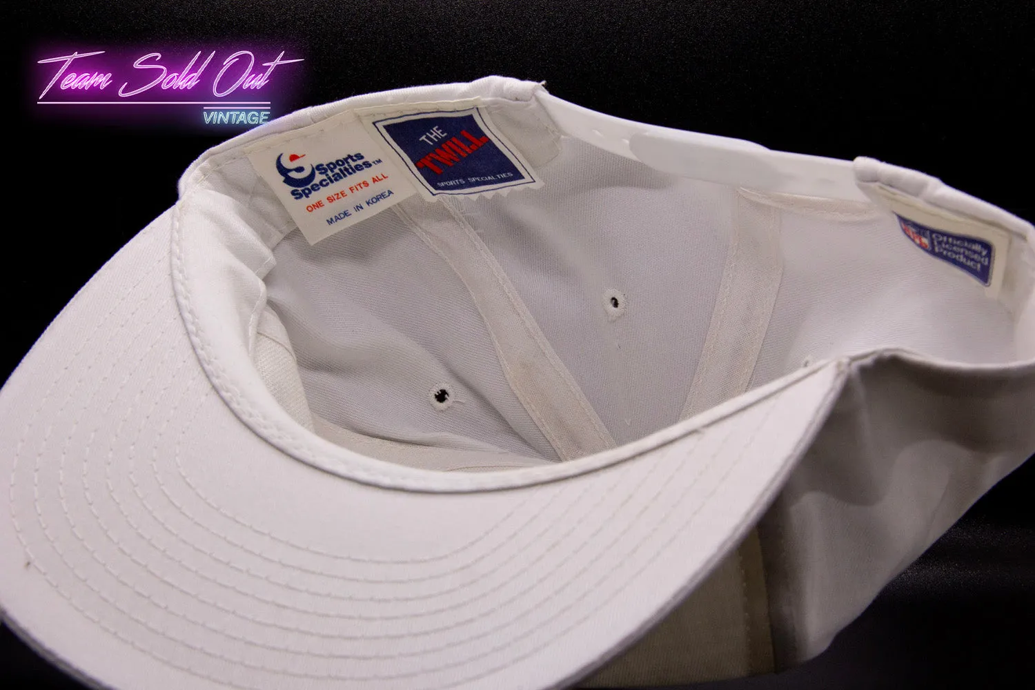 Vintage 1980s Sports Specialties Double Script Seattle Seahawks Snapback Hat NFL