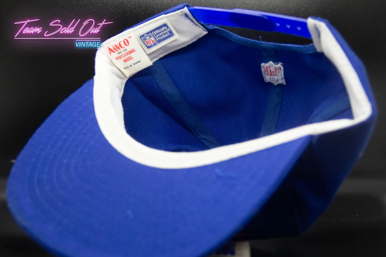 Vintage Annco Pro Line Buffalo Bills Snapback Hat NFL