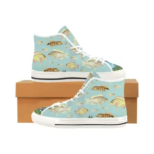 VINTAGE MOTORCYCLES AND COLORFUL FISH... IN THE MOUNTAINS Men's All Ov