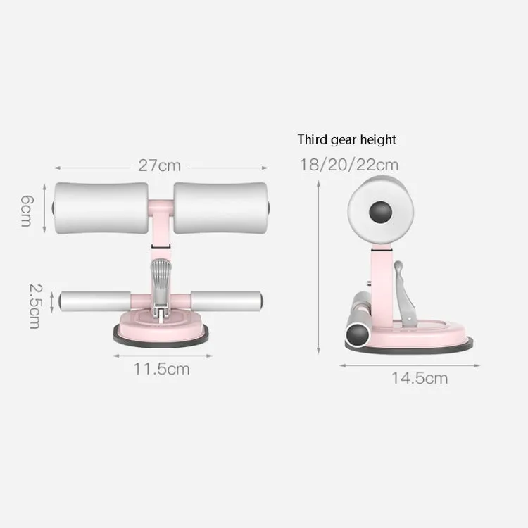 Waist Reduction And Abdomen Indoor Fitness Equipment Home Abdominal Crunch Assist Device(Maca Blue)