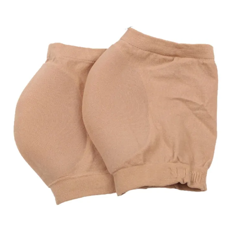 Winter Anti-cracking Silicone Moisturizing Heel Socks, One Pair, Size:M Code (39-43)(Skin Color)