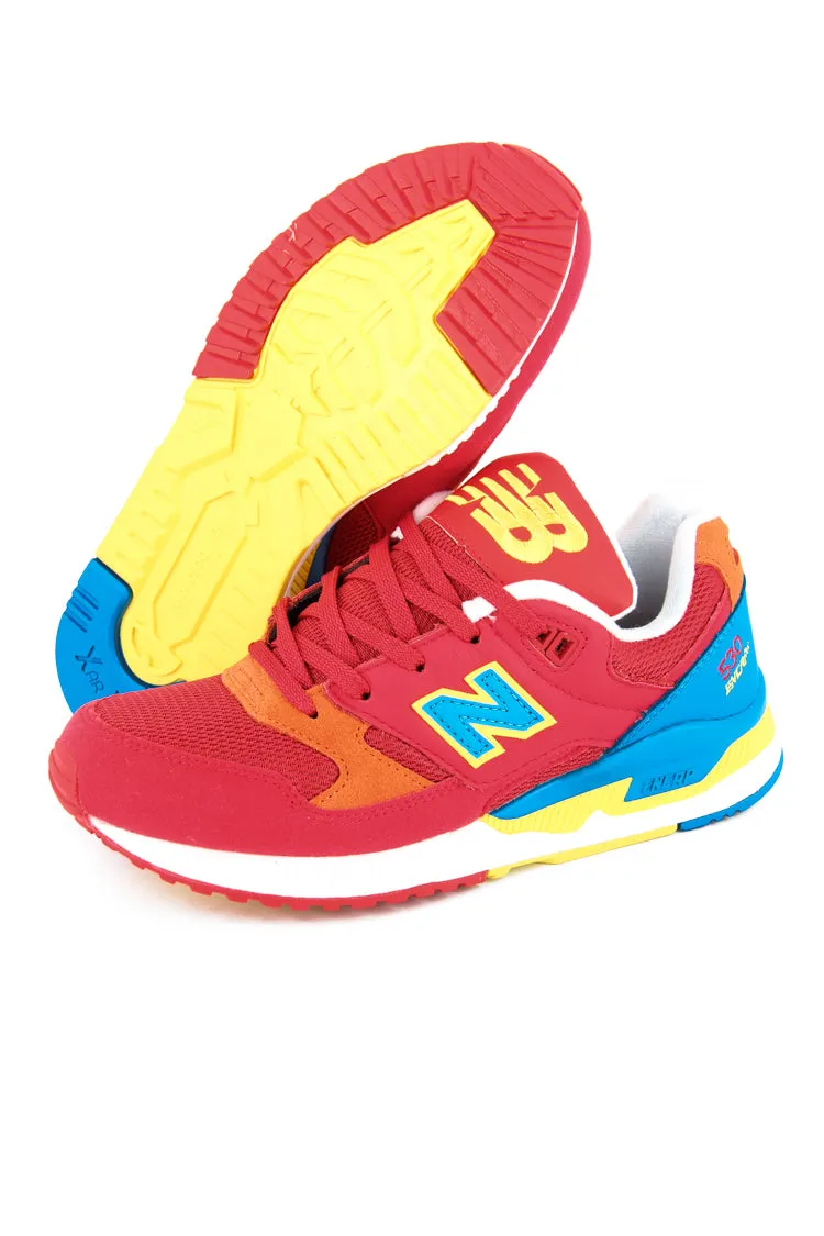 Womens 530 Pinball Pack Red/blue