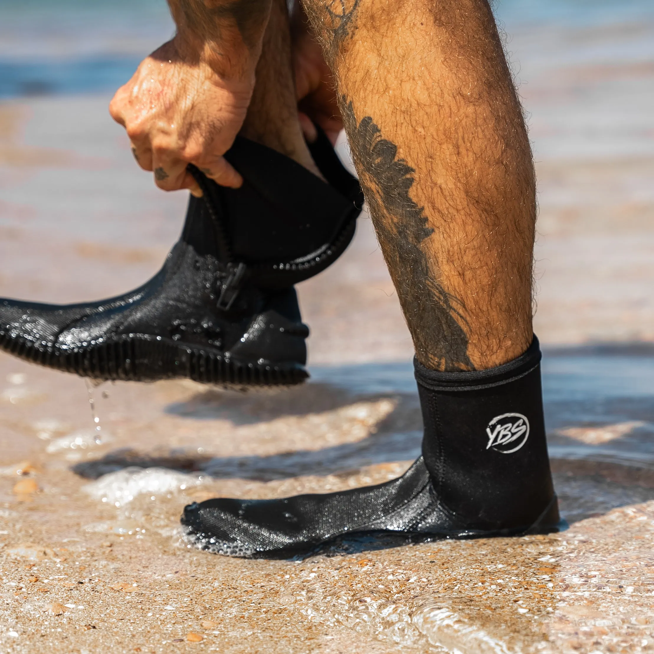 YBS Neoprene Zipped Boots (5mm)