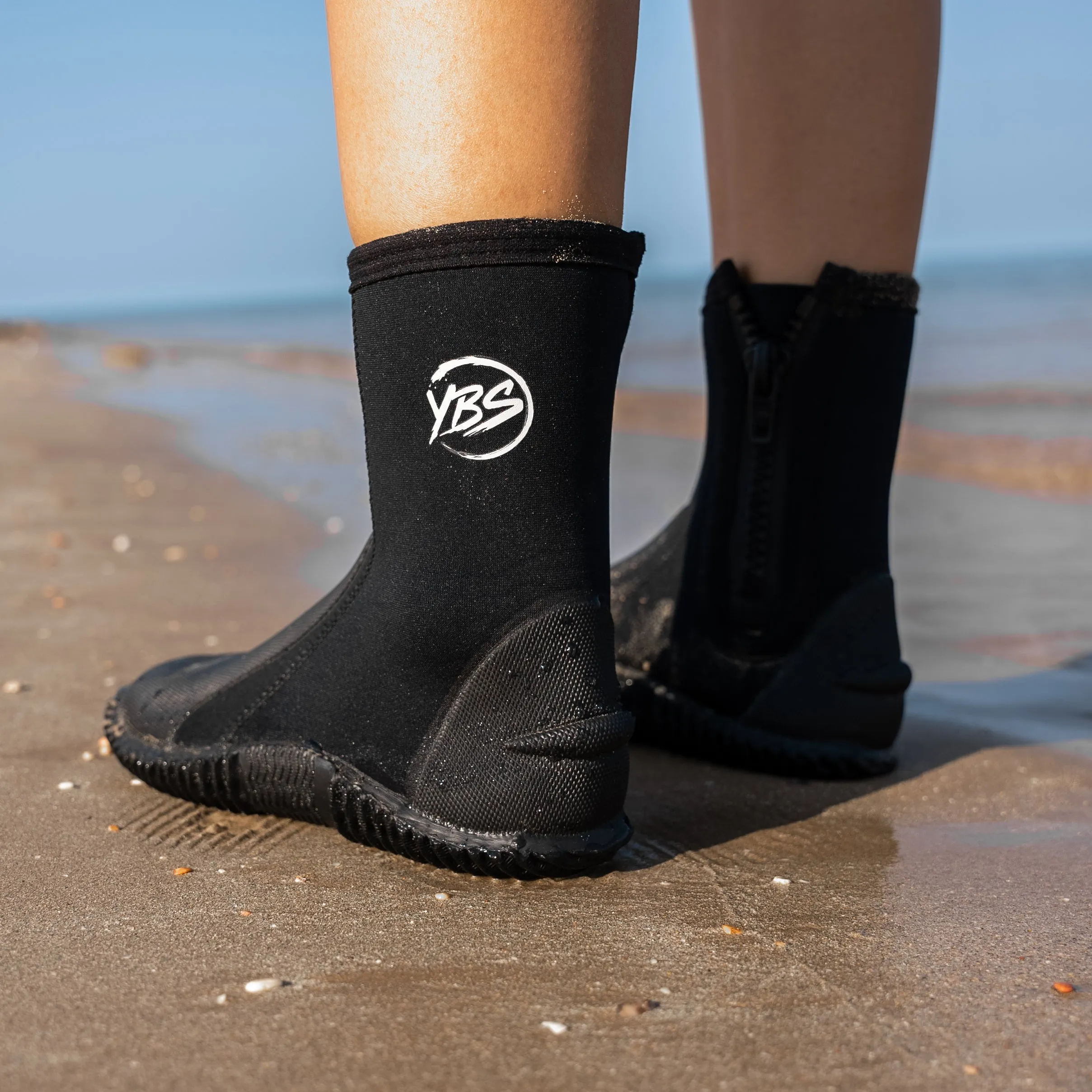 YBS Neoprene Zipped Boots (5mm)