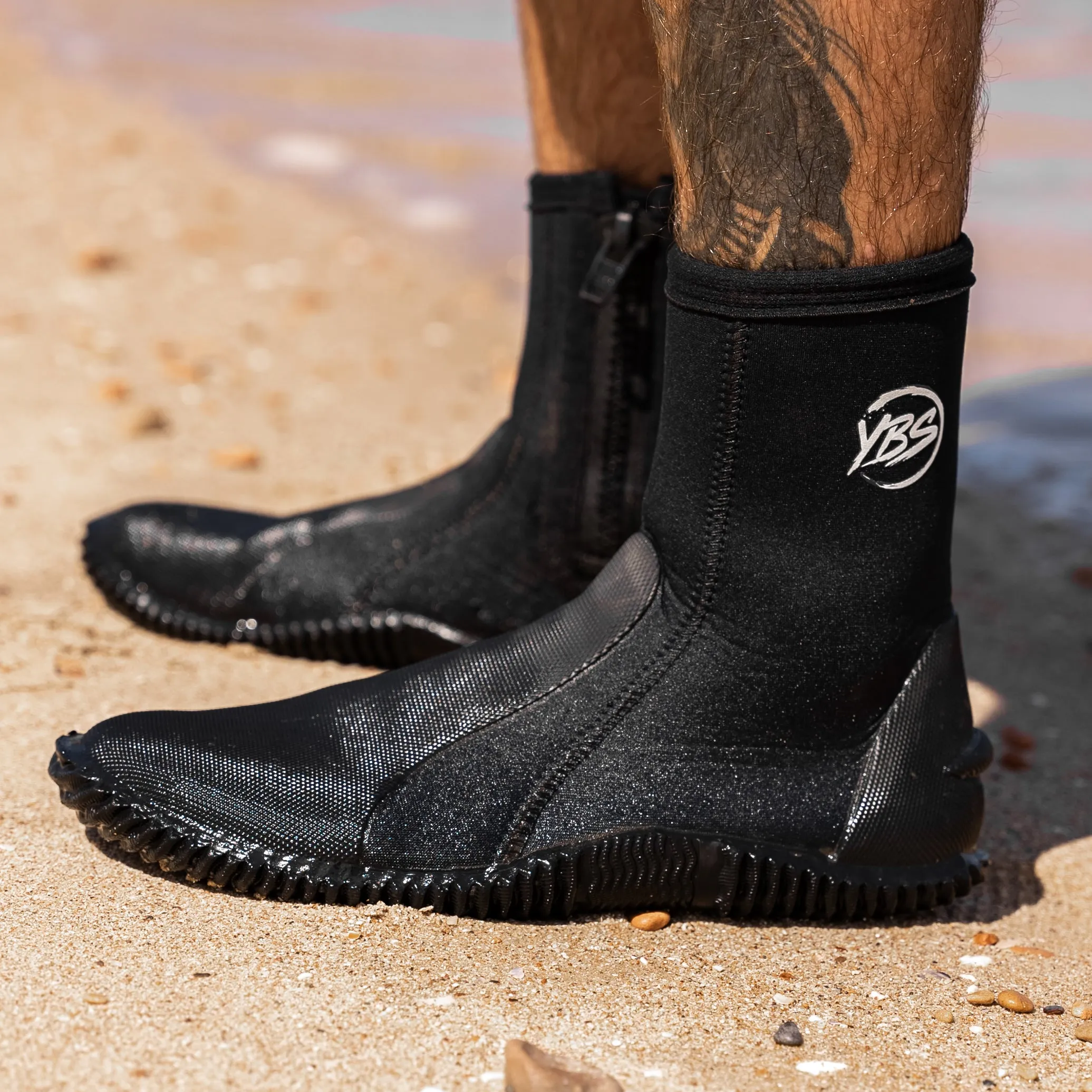 YBS Neoprene Zipped Boots (5mm)